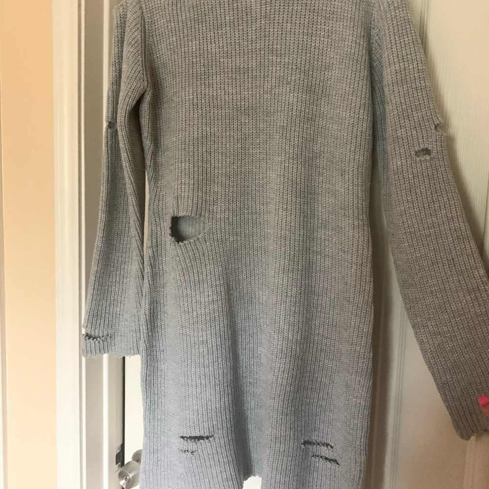 Plus size sweater dress - Picture 3 of 3